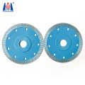 Turbo diamond circle disc for tile cutting